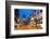 Bridge Street at Christmas, Chester, Cheshire, England, United Kingdom, Europe-Frank Fell-Framed Photographic Print