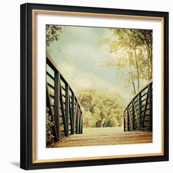 Bridge to Paradise-Sylvia Coomes-Framed Photographic Print