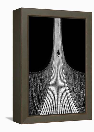Bridge to the Future-Yvette Depaepe-Framed Premier Image Canvas