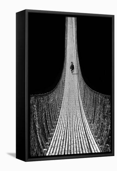 Bridge to the Future-Yvette Depaepe-Framed Premier Image Canvas