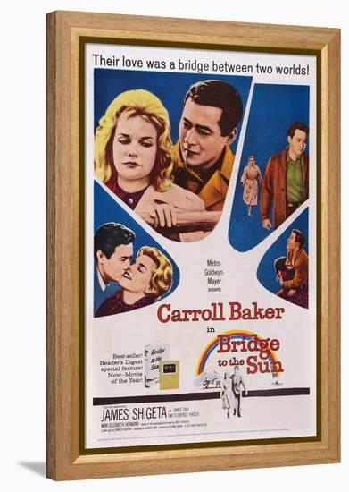 Bridge to the Sun, Carroll Baker, James Shigeta, 1961-null-Framed Stretched Canvas