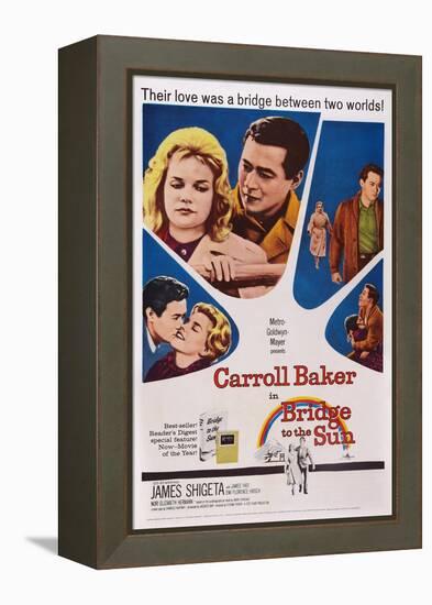 Bridge to the Sun, Carroll Baker, James Shigeta, 1961-null-Framed Stretched Canvas