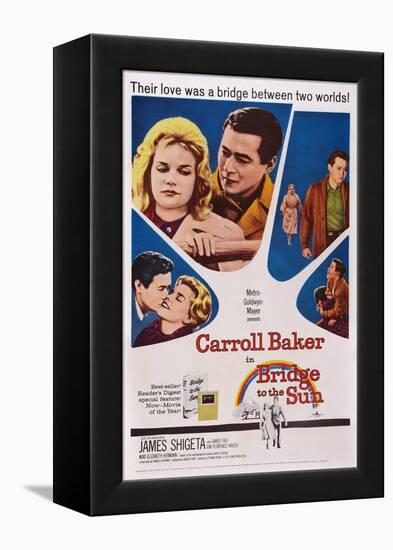 Bridge to the Sun, Carroll Baker, James Shigeta, 1961-null-Framed Stretched Canvas