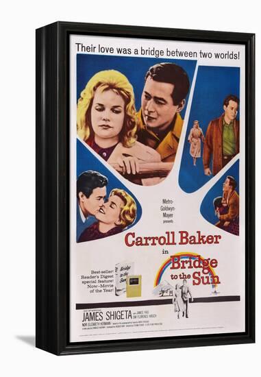 Bridge to the Sun, Carroll Baker, James Shigeta, 1961-null-Framed Stretched Canvas