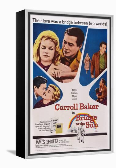 Bridge to the Sun, Carroll Baker, James Shigeta, 1961-null-Framed Stretched Canvas