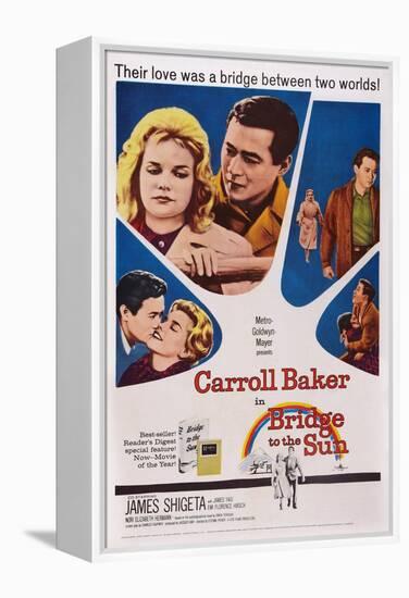 Bridge to the Sun, Carroll Baker, James Shigeta, 1961-null-Framed Stretched Canvas