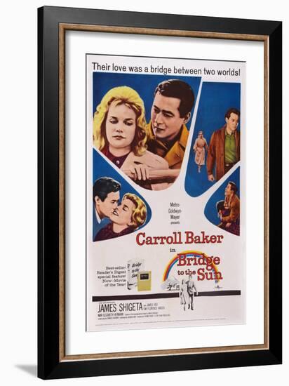 Bridge to the Sun, Carroll Baker, James Shigeta, 1961-null-Framed Art Print