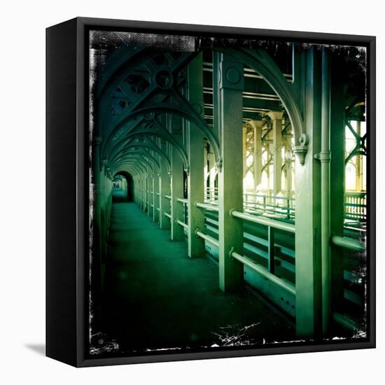 Bridge Walkway-Craig Roberts-Framed Premier Image Canvas