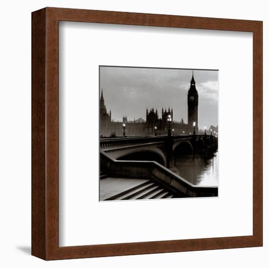 Bridge with Big Ben-null-Framed Art Print