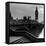 Bridge with Big Ben-null-Framed Stretched Canvas