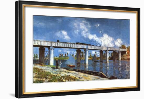 Bridge-Claude Monet-Framed Art Print