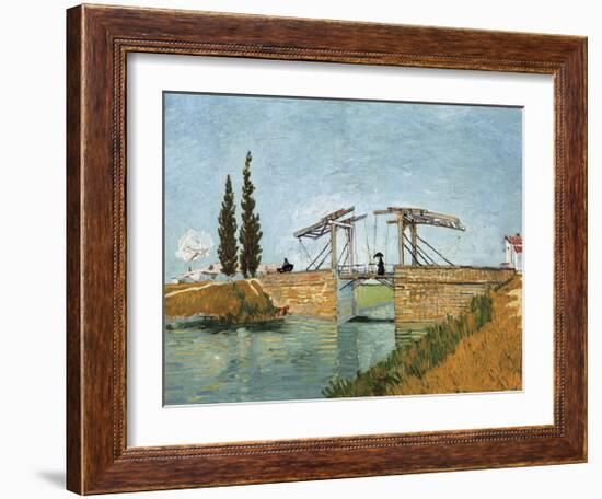 Bridge-Vincent van Gogh-Framed Giclee Print