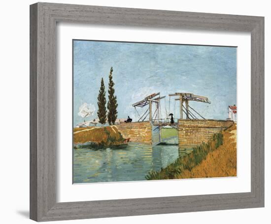 Bridge-Vincent van Gogh-Framed Giclee Print