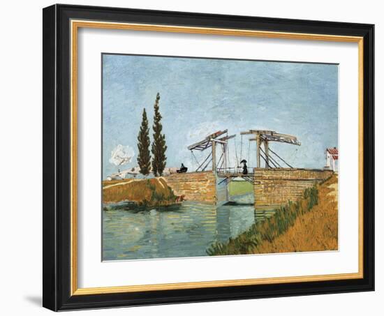 Bridge-Vincent van Gogh-Framed Giclee Print