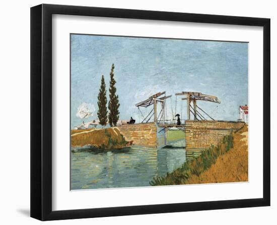 Bridge-Vincent van Gogh-Framed Giclee Print