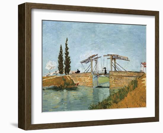 Bridge-Vincent van Gogh-Framed Giclee Print