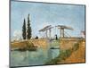 Bridge-Vincent van Gogh-Mounted Giclee Print