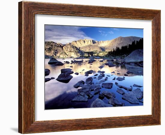 Bridger Wilderness, Wind River Range, Yellowstone National Park, Wyoming, USA-Gavriel Jecan-Framed Photographic Print