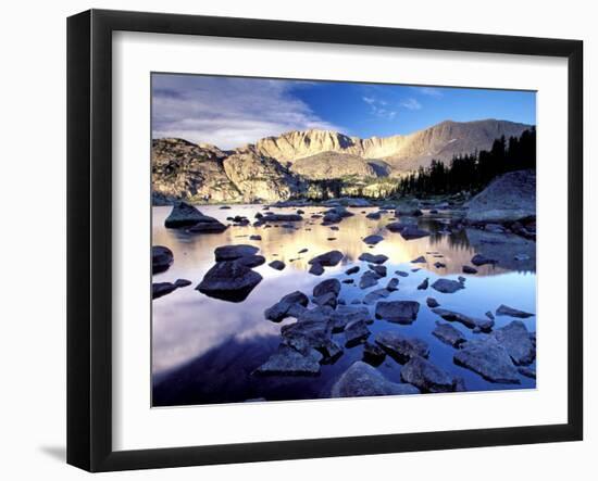 Bridger Wilderness, Wind River Range, Yellowstone National Park, Wyoming, USA-Gavriel Jecan-Framed Photographic Print