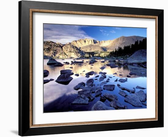 Bridger Wilderness, Wind River Range, Yellowstone National Park, Wyoming, USA-Gavriel Jecan-Framed Photographic Print