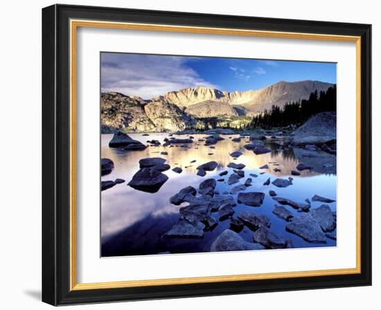 Bridger Wilderness, Wind River Range, Yellowstone National Park, Wyoming, USA-Gavriel Jecan-Framed Photographic Print