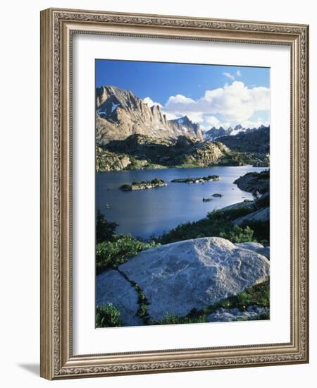 Bridger Wilderness with Island Lake, Wyoming, USA-Scott T. Smith-Framed Photographic Print