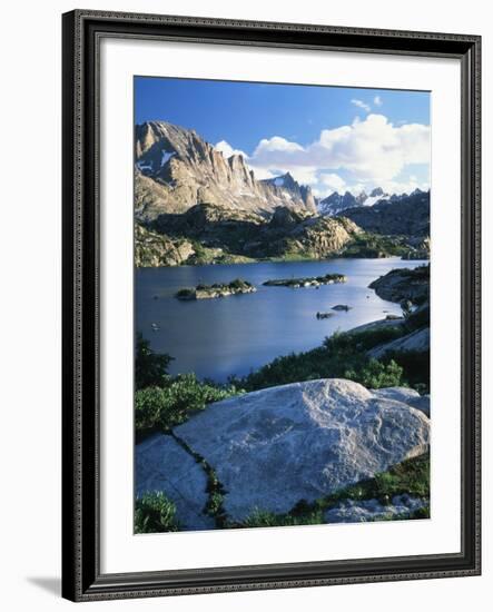 Bridger Wilderness with Island Lake, Wyoming, USA-Scott T. Smith-Framed Photographic Print