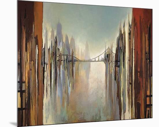 Bridges and Towers-Gregory Lang-Mounted Art Print