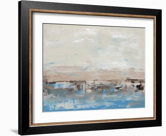 Bridges Cyan IV-Sharon Gordon-Framed Art Print