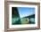 Bridges Going to Infinity. Seven Mile Bridge in Key West Florida-Fotomak-Framed Photographic Print