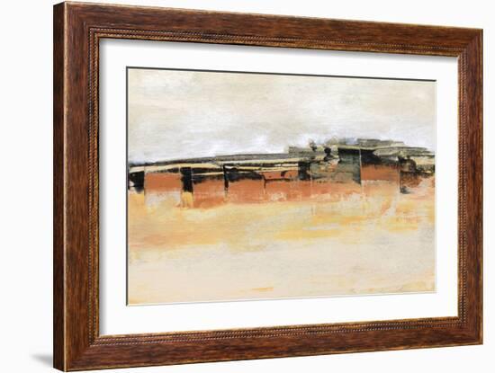 Bridges Ochre II-Sharon Gordon-Framed Art Print