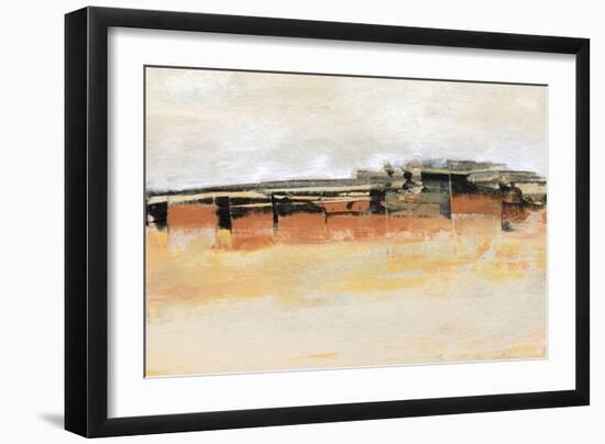 Bridges Ochre II-Sharon Gordon-Framed Art Print