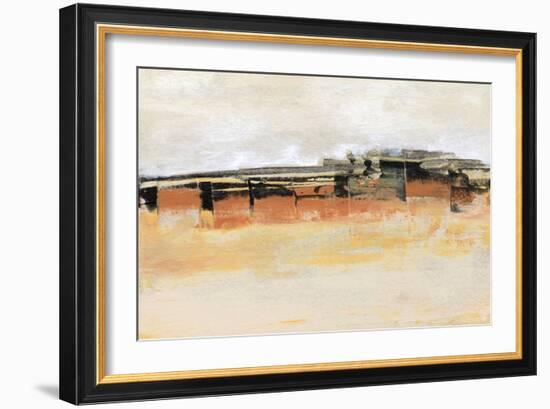 Bridges Ochre II-Sharon Gordon-Framed Art Print