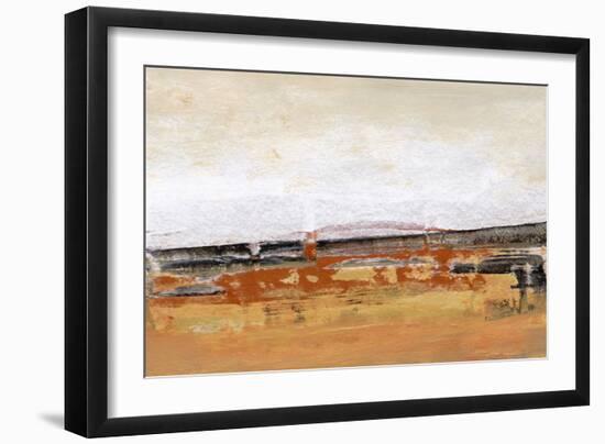 Bridges Ochre III-Sharon Gordon-Framed Art Print