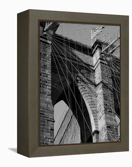 Bridges of NYC III-Jeff Pica-Framed Premier Image Canvas