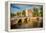 Bridges over Canals in Amsterdam-sborisov-Framed Premier Image Canvas