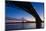 Bridges over the Mississippi River at Dawn in St. Louis, Missouri-Jerry & Marcy Monkman-Mounted Photographic Print