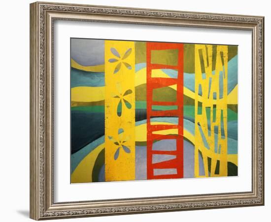 Bridges-Jan Weiss-Framed Art Print