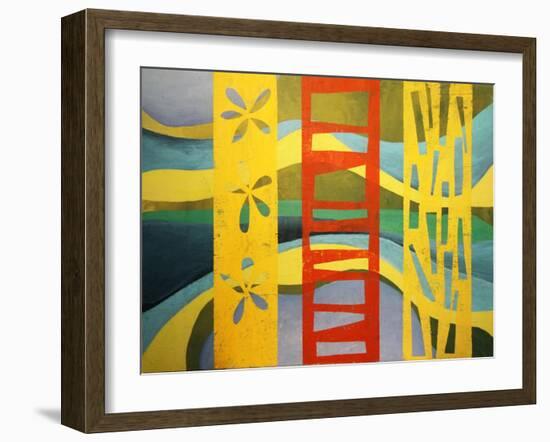 Bridges-Jan Weiss-Framed Art Print