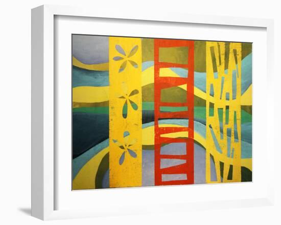 Bridges-Jan Weiss-Framed Art Print