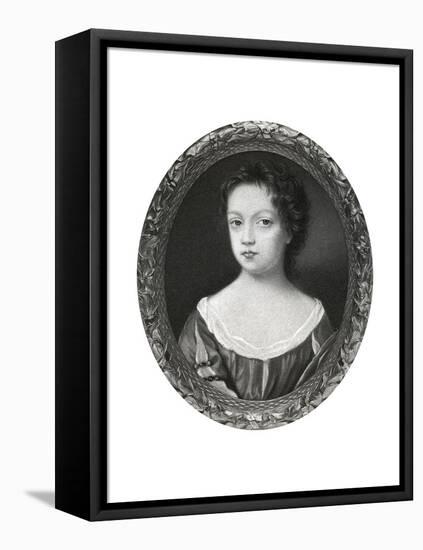 Bridget Cromwell, Eldest Daughter of Oliver Cromwell, 17th Century-Peter Cross-Framed Premier Image Canvas