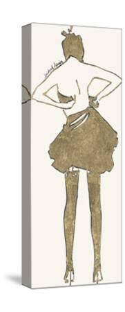 'State of Undress - Style' Stretched Canvas Print - Bridget Davies