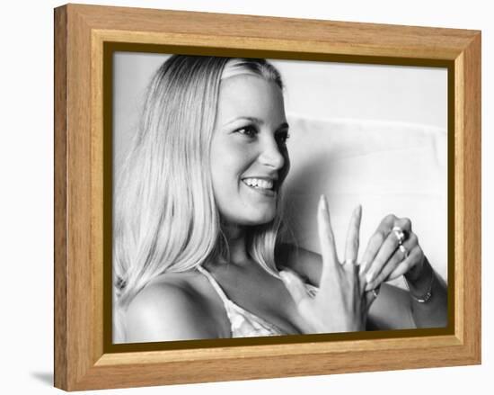 Bridget Fonda-null-Framed Stretched Canvas