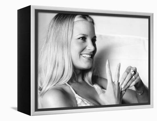 Bridget Fonda-null-Framed Stretched Canvas