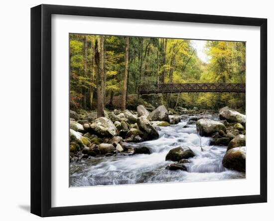 Bridging the Seasons-Danny Head-Framed Art Print