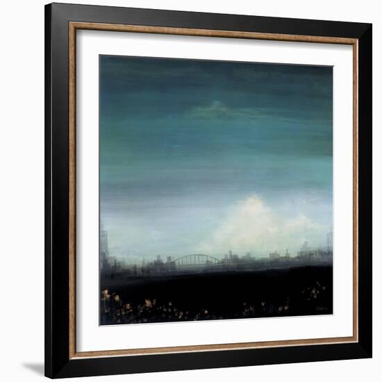 Bridging the Water-Kc Haxton-Framed Art Print