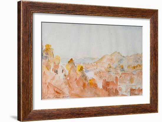 Bridgnorth, 1925-Philip Wilson Steer-Framed Giclee Print