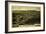 Bridgton, Maine - Panoramic Map-Lantern Press-Framed Art Print