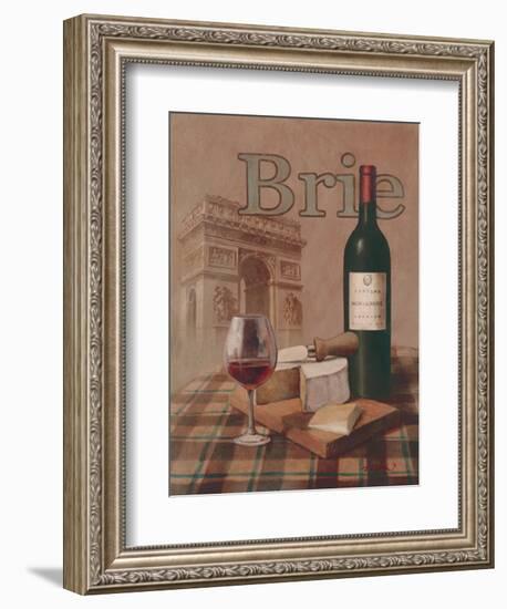 Brie - Arc de Triomphe-Unknown Chiu-Framed Art Print