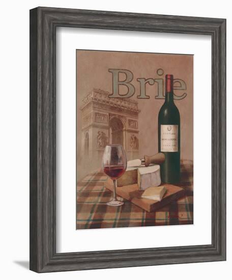 Brie - Arc de Triomphe-Unknown Chiu-Framed Art Print